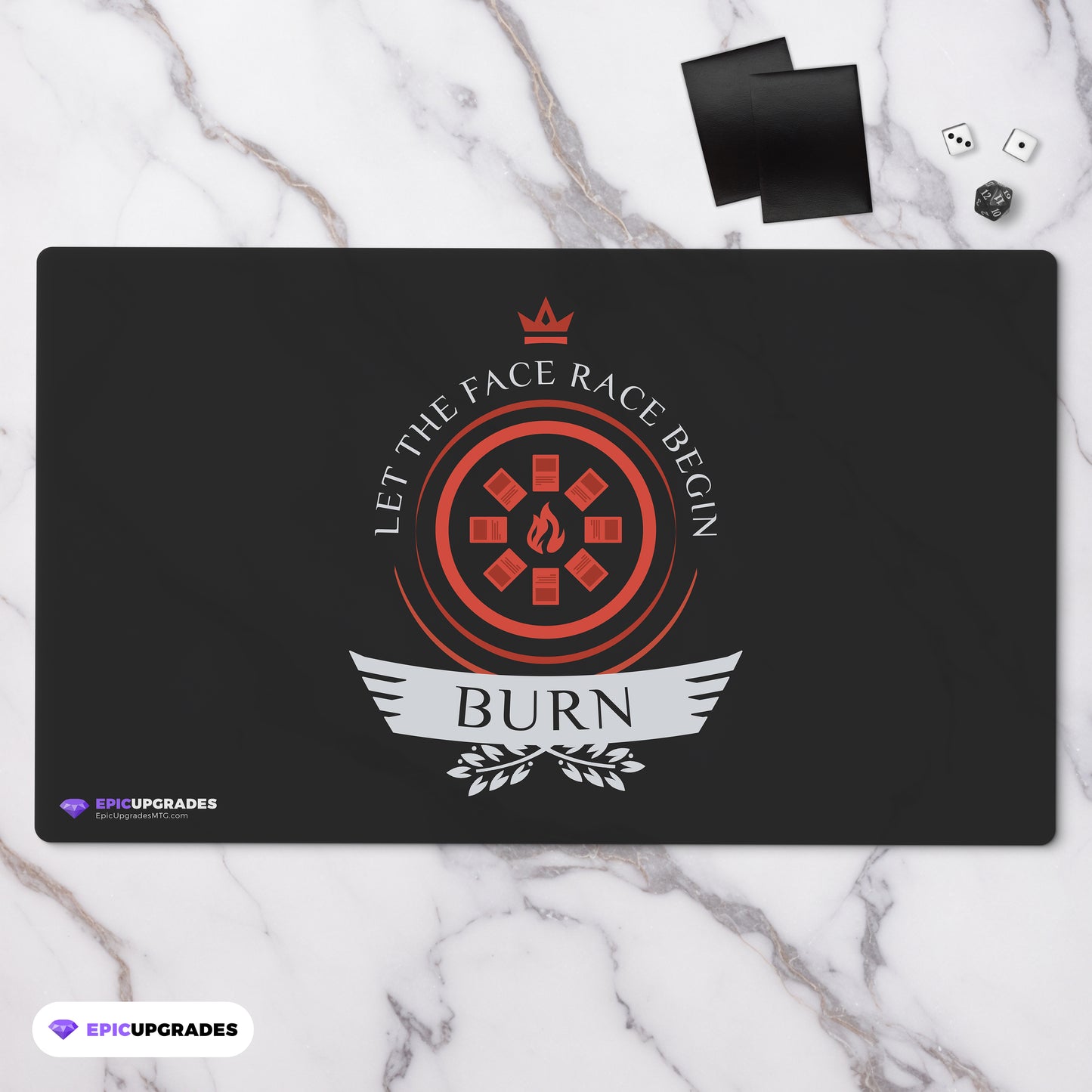 Playmat - Burn Life V2 Magic the Gathering - epicupgrades