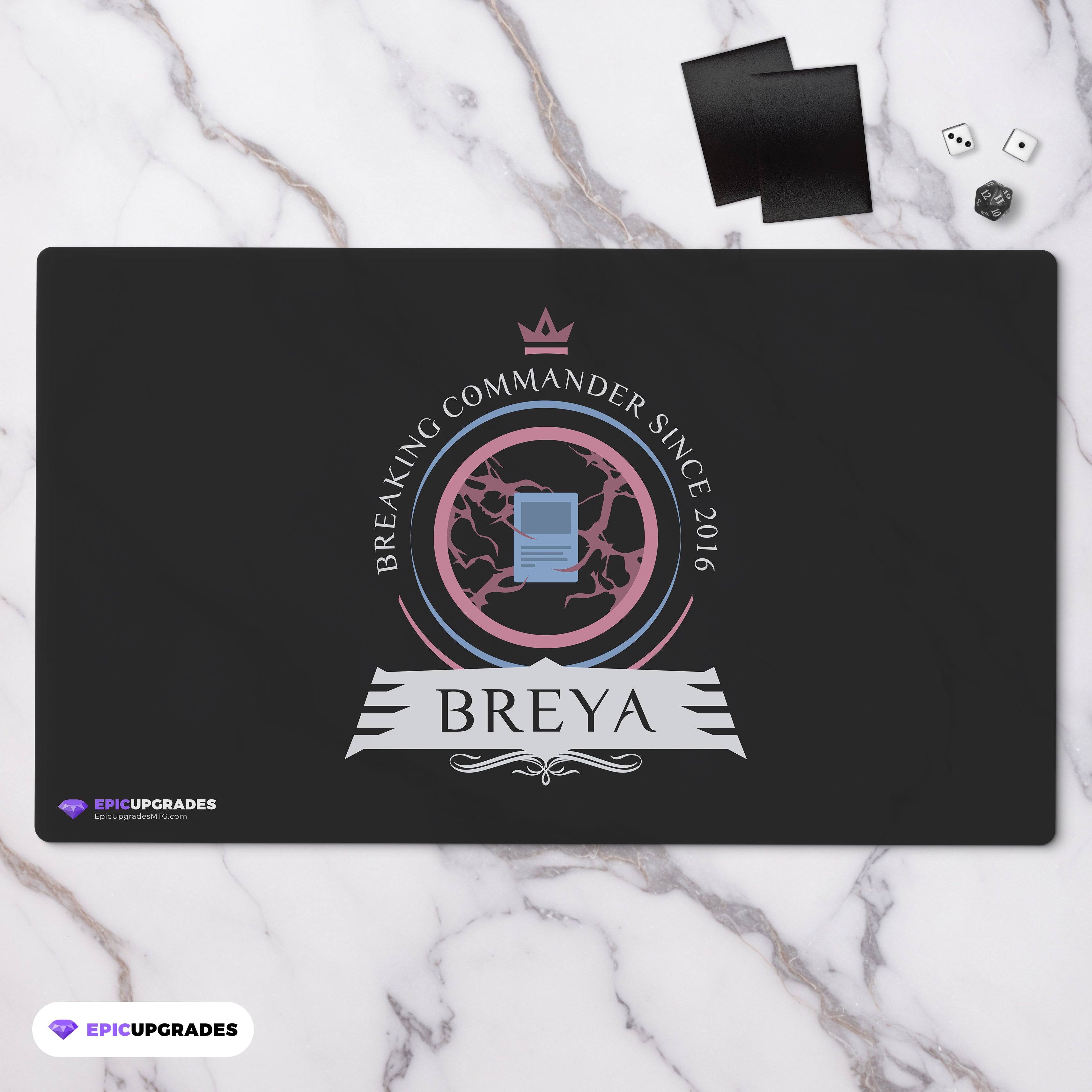 Playmat - Commander Breya Magic the Gathering epicupgrades Playmat - Commander Breya Magic the Gathering epicupgrades