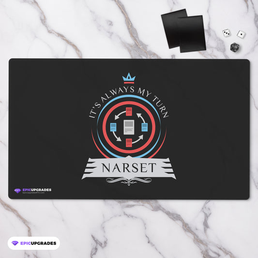 Playmat - Commander Narset Magic the Gathering - epicupgrades