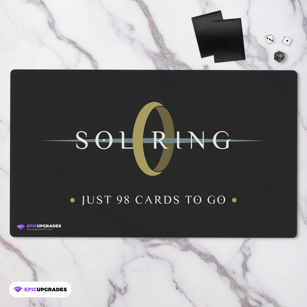 sol ring card mtg Playmat