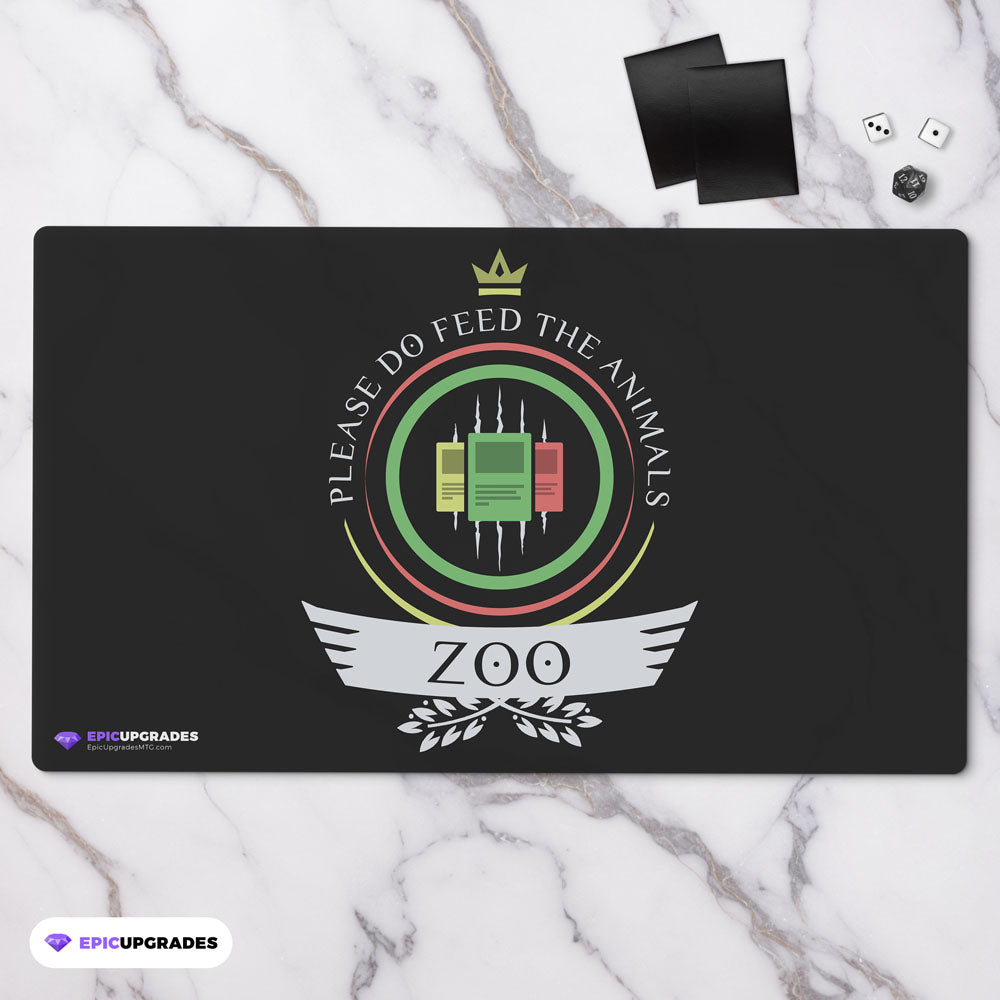 Playmat - Zoo Life Magic the Gathering - epicupgrades