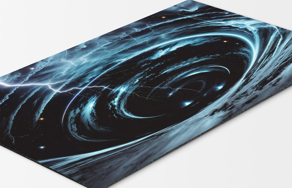 yugioh playmat inspired by mystical space typhoon 24" x 14" custom yu-gi-oh card mat for YGO players