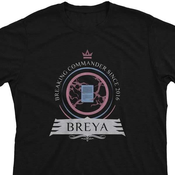 Commander Breya - Magic the Gathering Unisex T-Shirt Navy / L Commander Breya - Magic the Gathering Unisex T-Shirt Navy / L