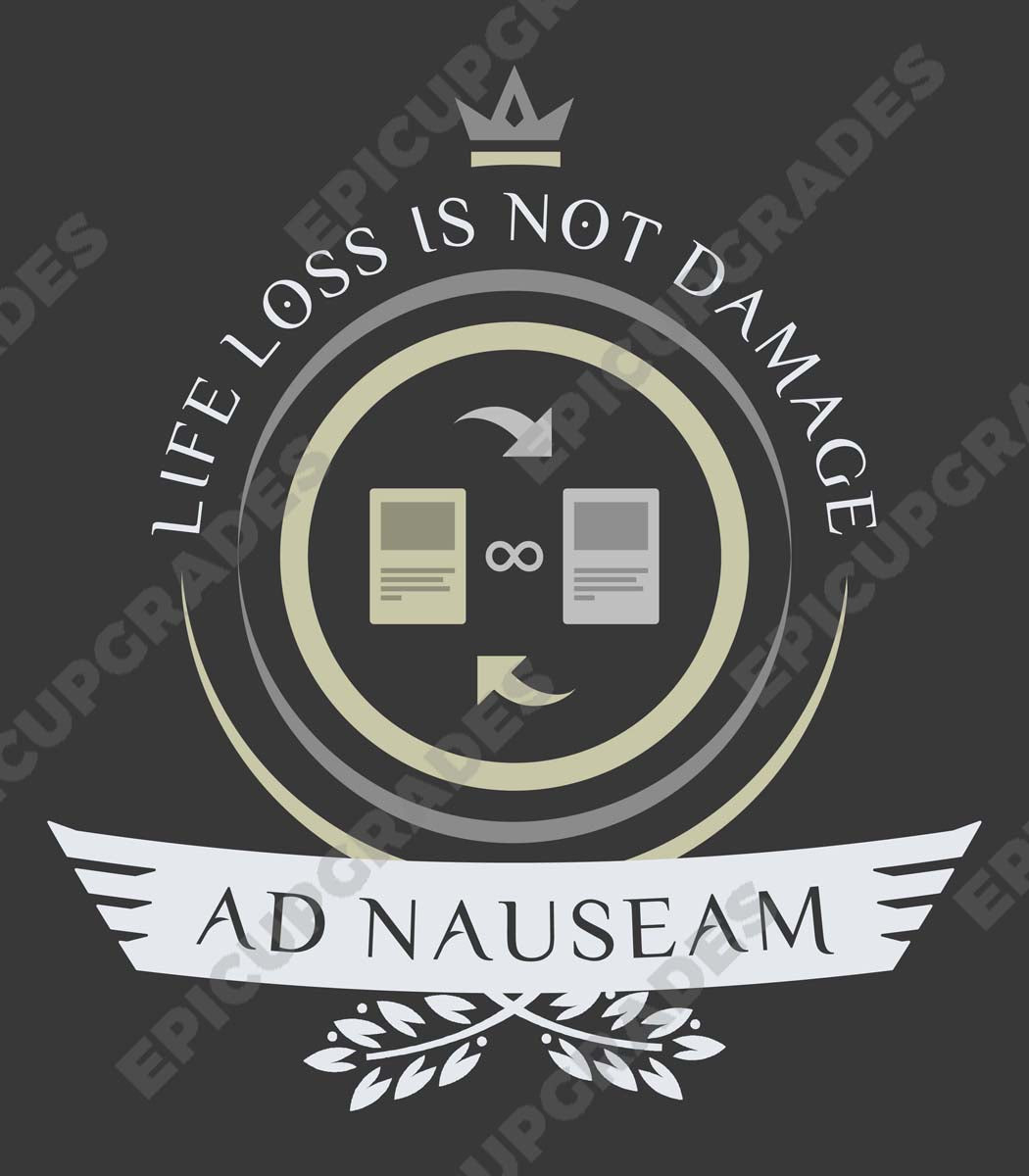 Ad Nauseam Life V1 - Magic the Gathering Unisex T-Shirt - epicupgrades