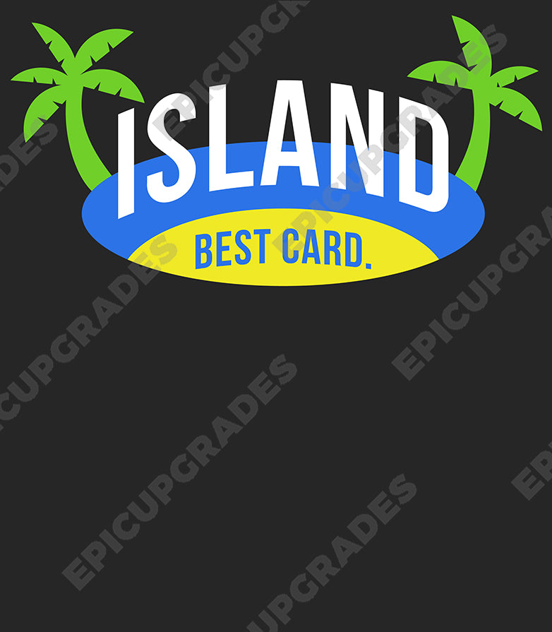 Island Best Card - Magic the Gathering Unisex T-Shirt