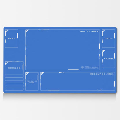 Gundam Card Game Playmat with Zones - 24"x14" Unofficial Card Mat for GCG Accessory Gift for TCG Player Minimalist Play Mat