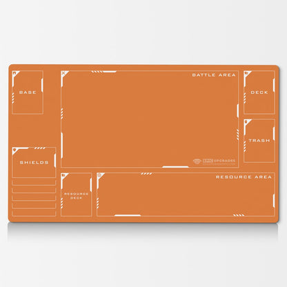 Gundam Card Game Playmat with Zones - 24"x14" Unofficial Card Mat for GCG Accessory Gift for TCG Player Minimalist Play Mat