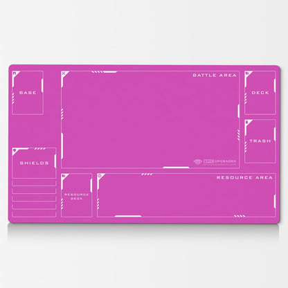 Gundam Card Game Playmat with Zones - 24"x14" Unofficial Card Mat for GCG Accessory Gift for TCG Player Minimalist Play Mat
