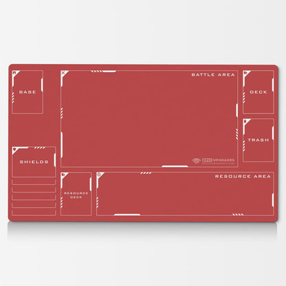 Gundam Card Game Playmat with Zones - 24"x14" Unofficial Card Mat for GCG Accessory Gift for TCG Player Minimalist Play Mat