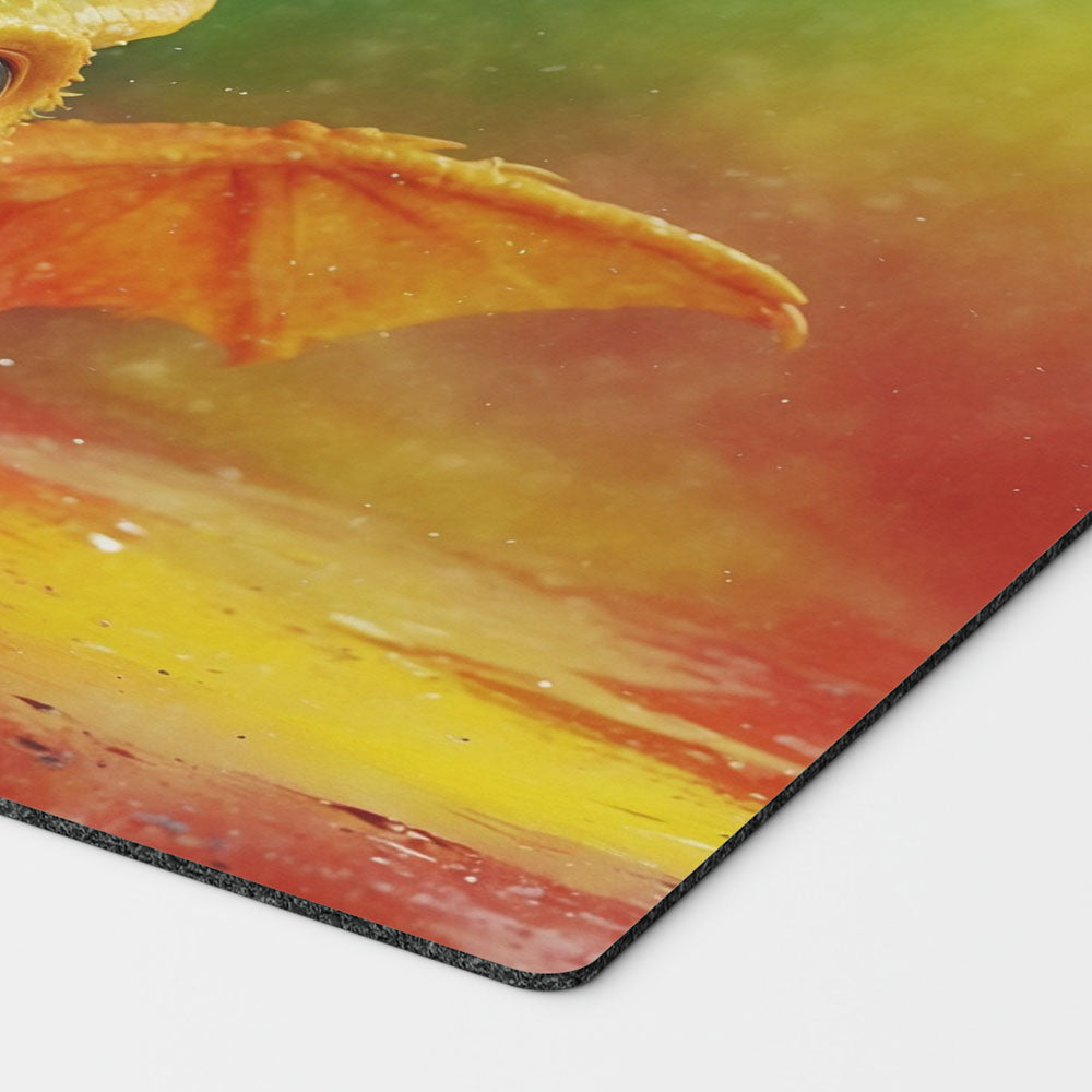 gold umbrella pokemon card Prismatic Pals - Cute Dragon Playmat