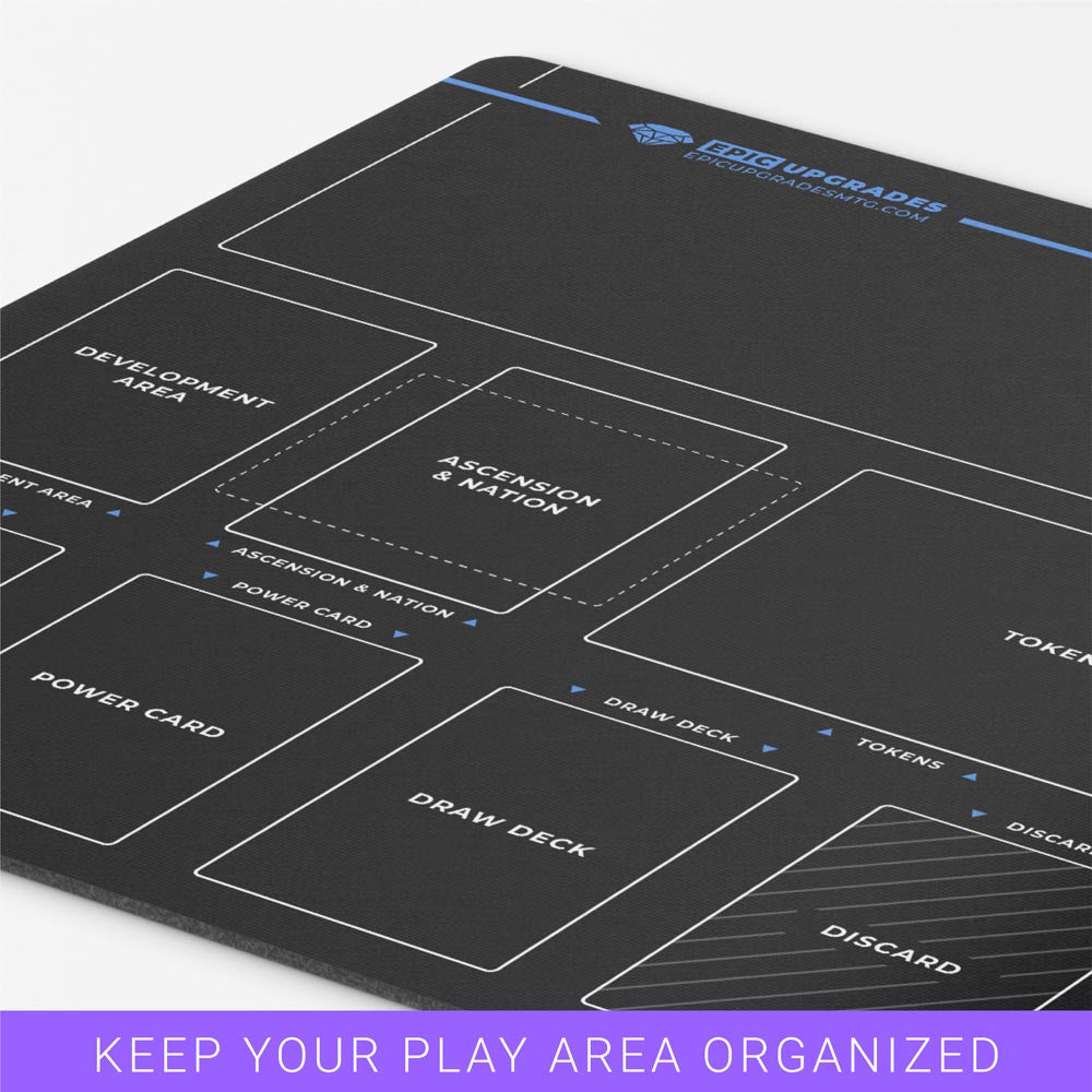 Player Zone Game Mat | 24"x14" Imperium Horizons Multiplayer Compatible Zones