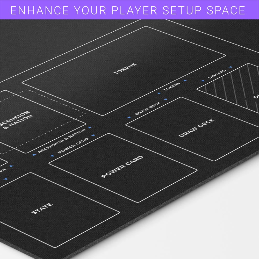 Player Zone Game Mat | 24"x14" Imperium Horizons Multiplayer Compatible Zones