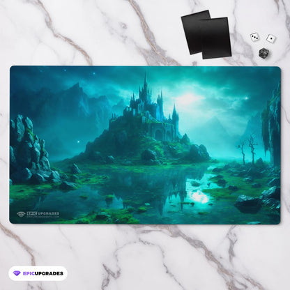 Sultai Triome Playmat - 24"x14" Magic the Gathering Card Mat Gift epicupgrades Sultai Triome Playmat - 24"x14" Magic the Gathering Card Mat Gift epicupgrades