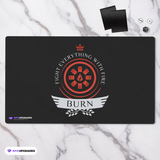 Playmat - Burn Life V1 Magic the Gathering - epicupgrades