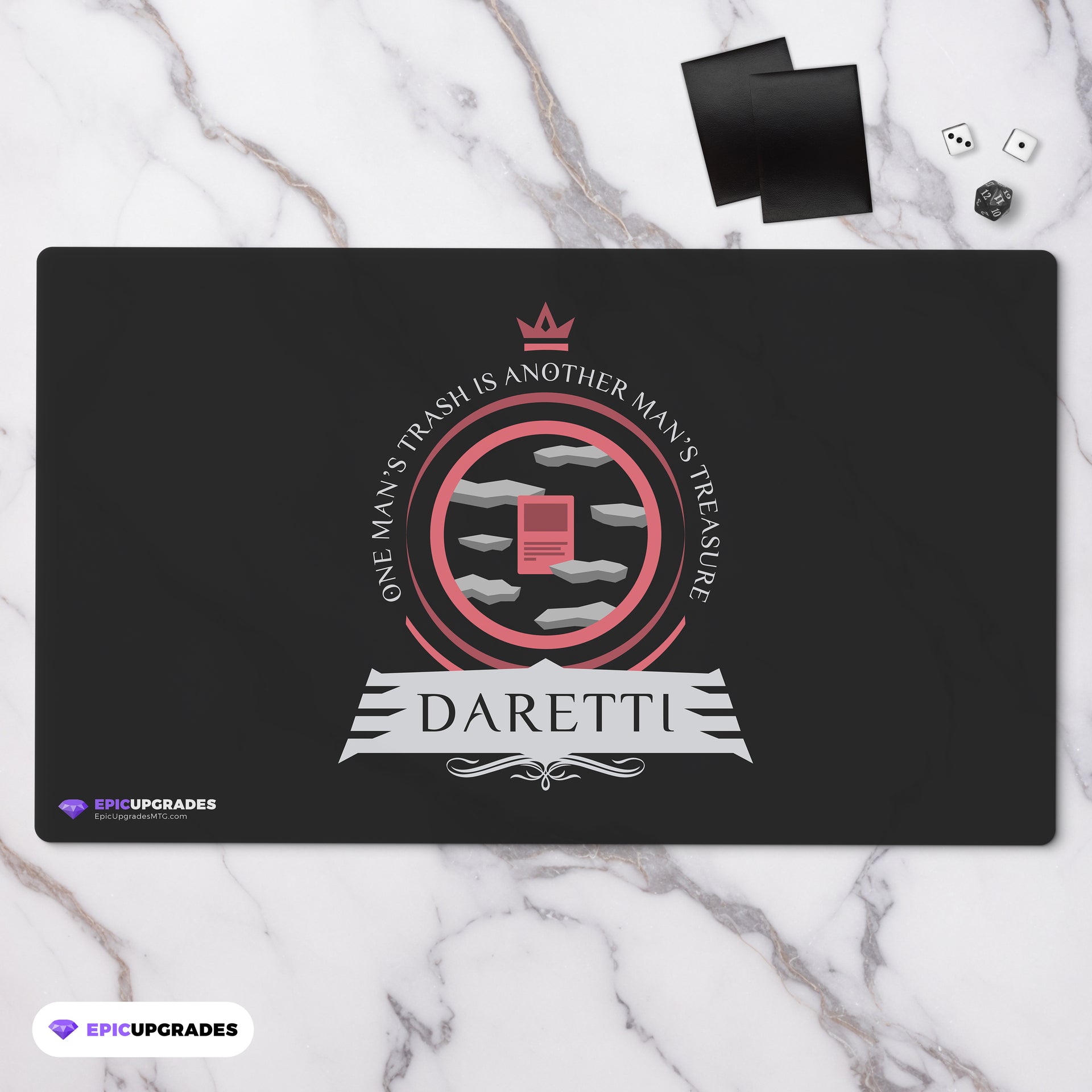 mtg daretti commander deck Playmat