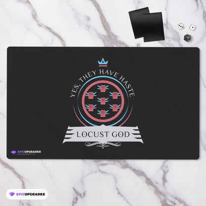 Playmat - The Locust God Commander Magic the Gathering - epicupgrades