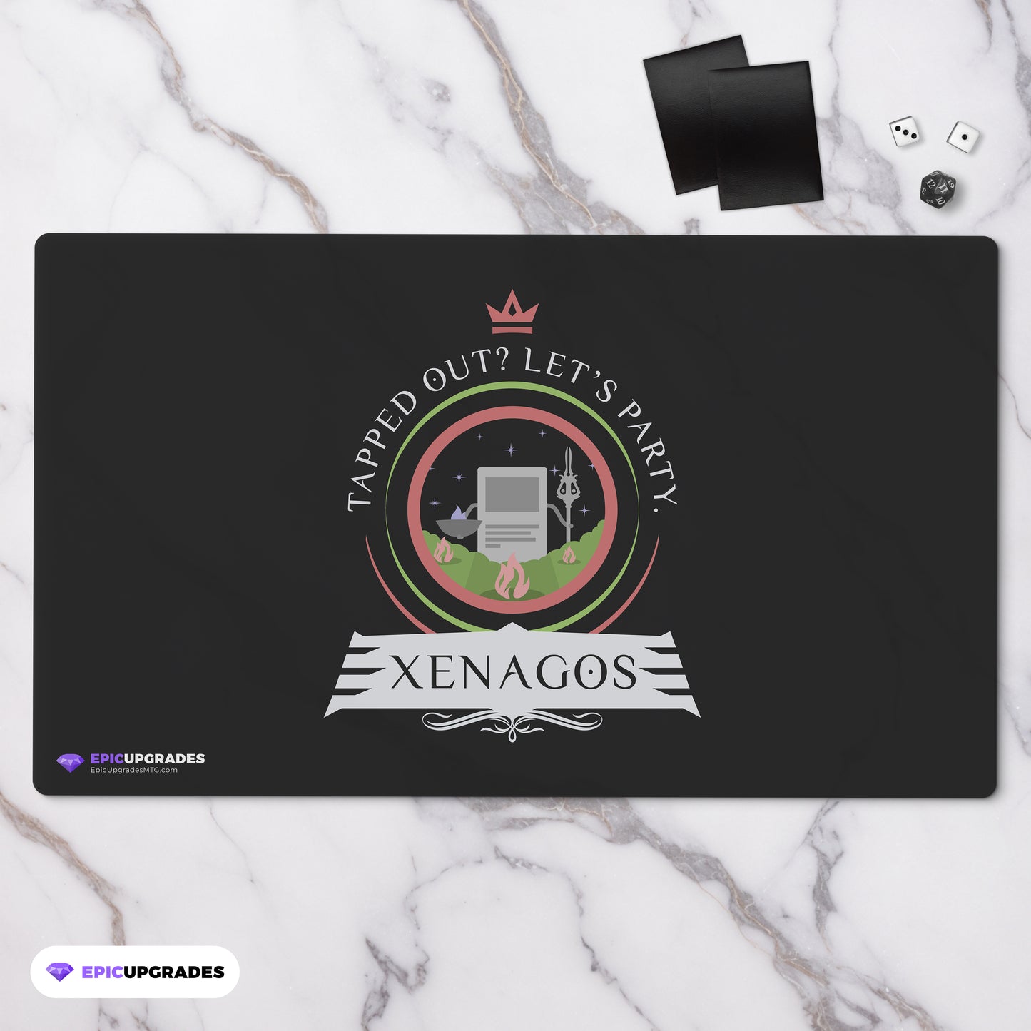 Playmat - Commander Xenagos Magic the Gathering - epicupgrades