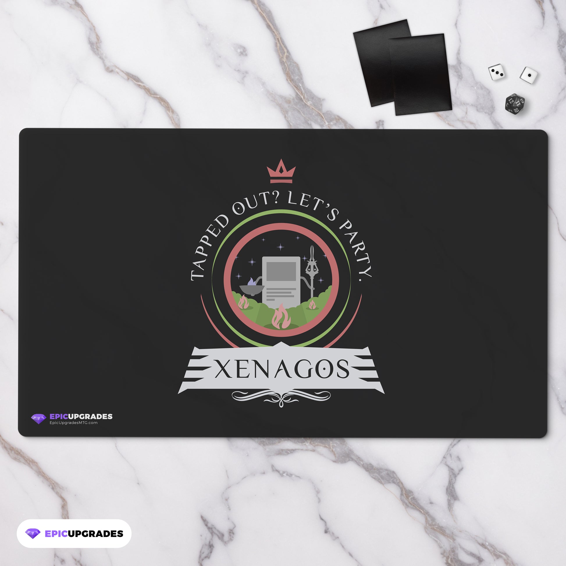 Playmat - Commander Xenagos Magic the Gathering - epicupgrades