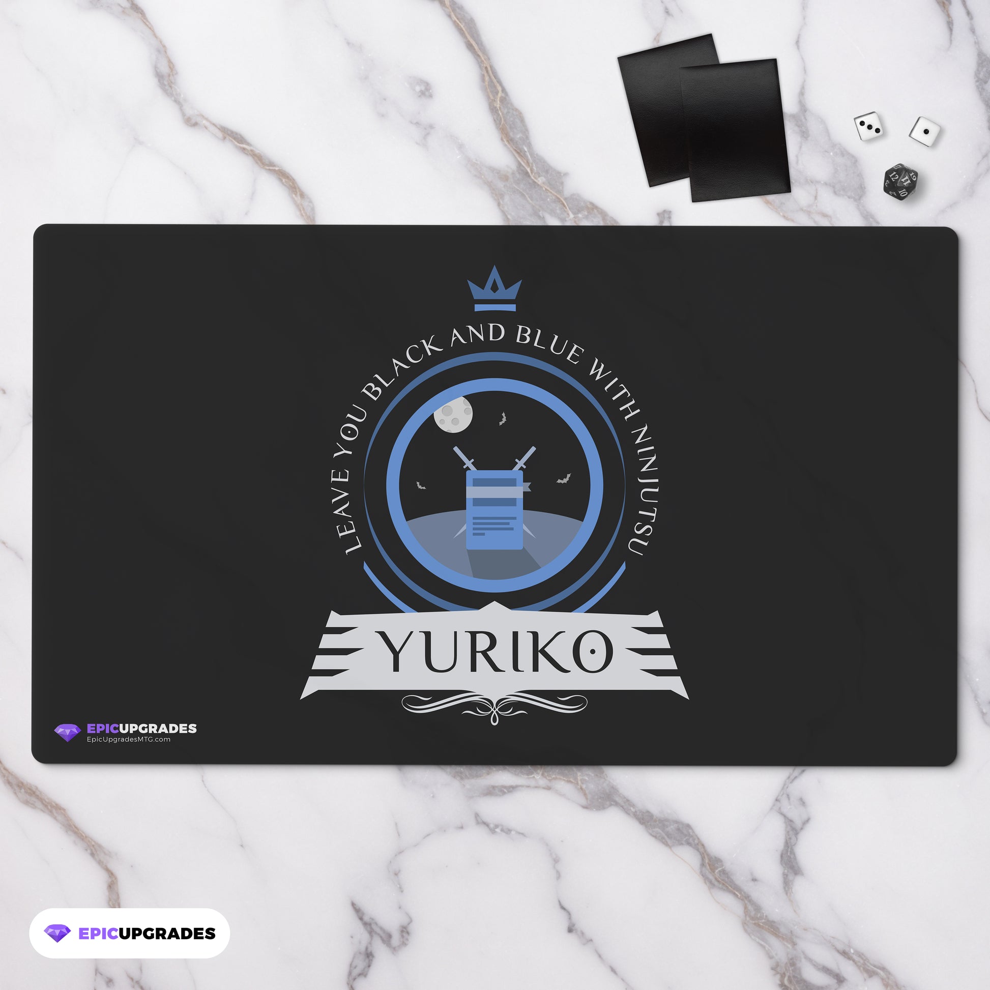 Playmat - Commander Yuriko Magic the Gathering epicupgrades Playmat - Commander Yuriko Magic the Gathering epicupgrades