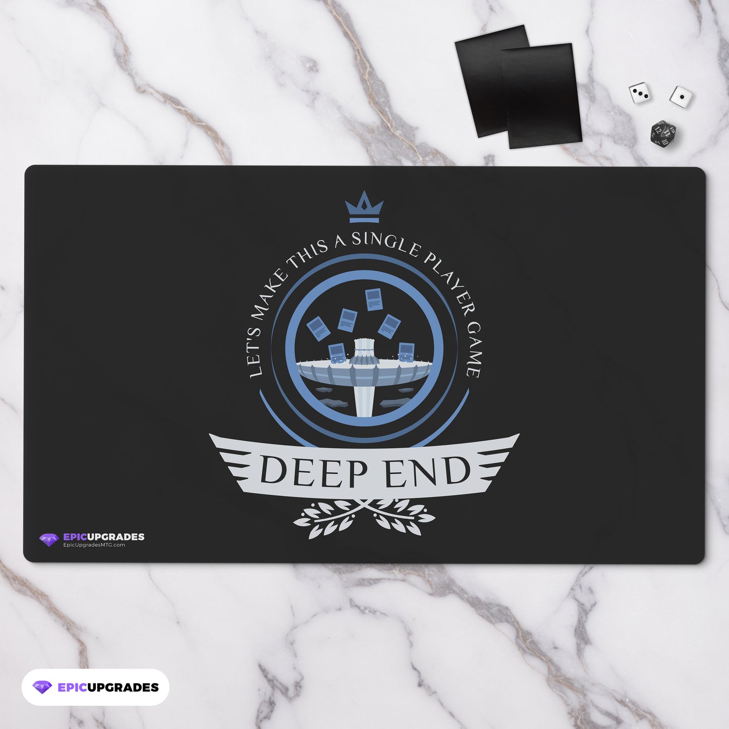 Playmat - Deep End Life Magic the Gathering - epicupgrades