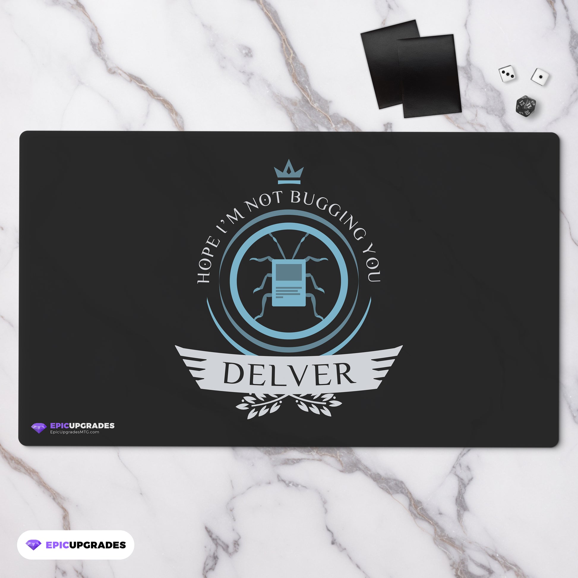 Playmat - Delver Life V2 Magic the Gathering - epicupgrades