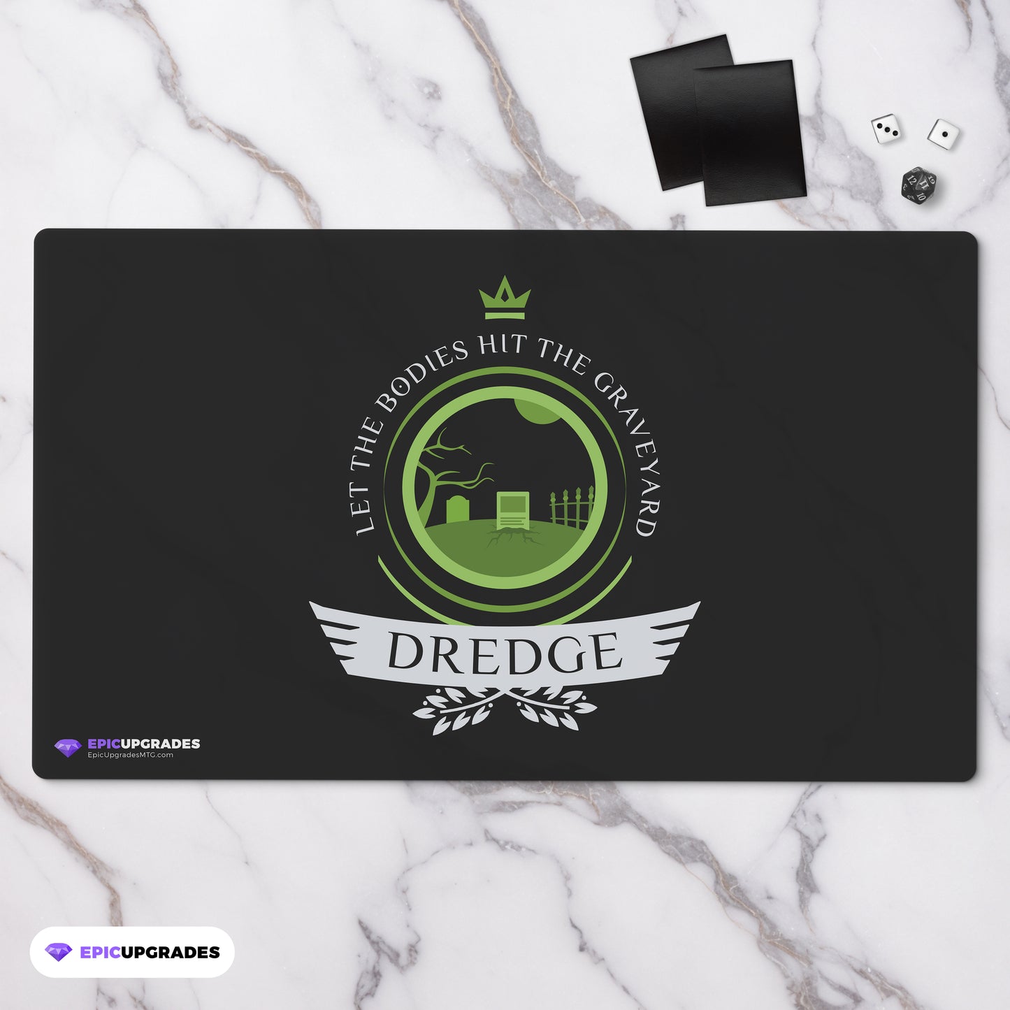 Playmat - Dredge Life V2 Magic the Gathering - epicupgrades