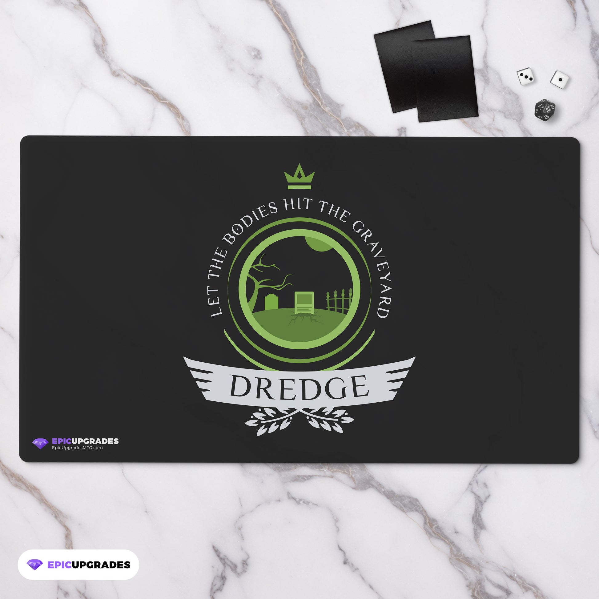 Playmat - Dredge Life V2 Magic the Gathering - epicupgrades