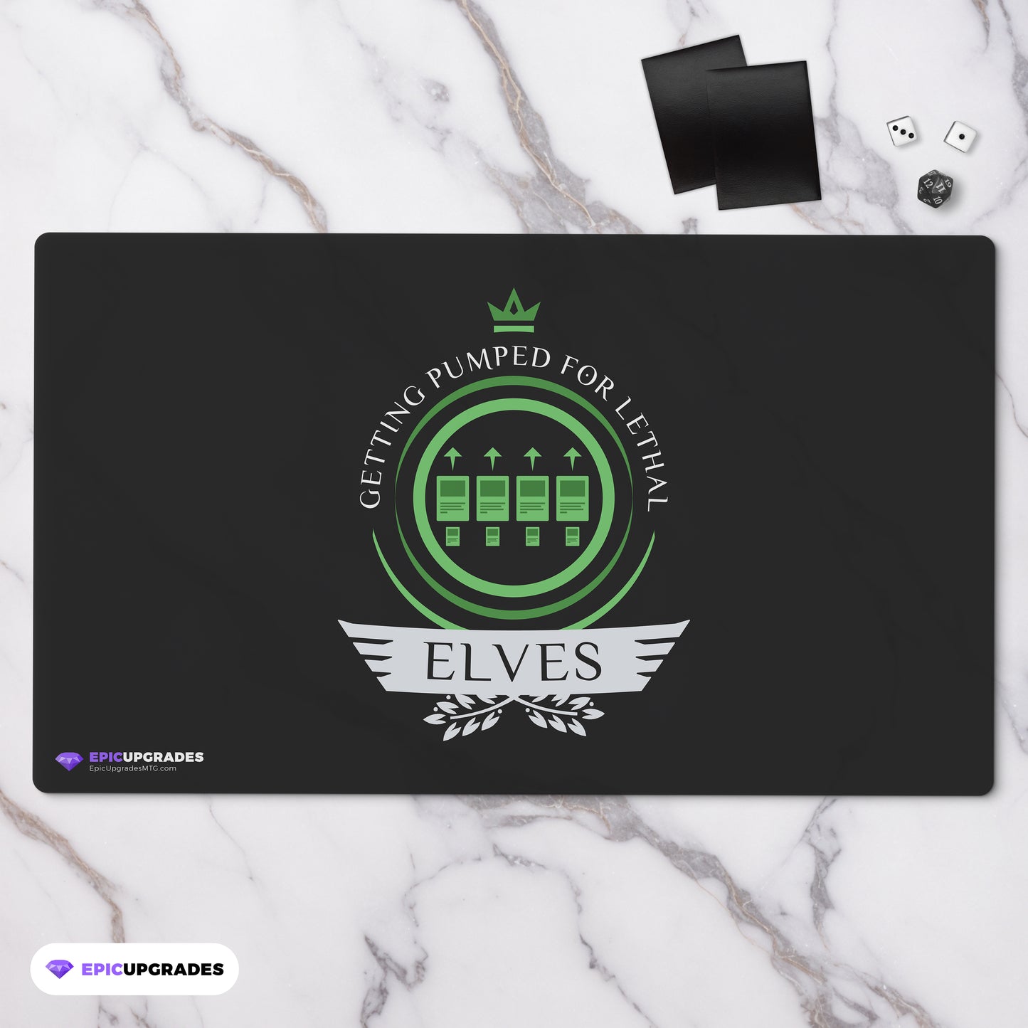 Playmat - Elves Life V2 Magic the Gathering - epicupgrades