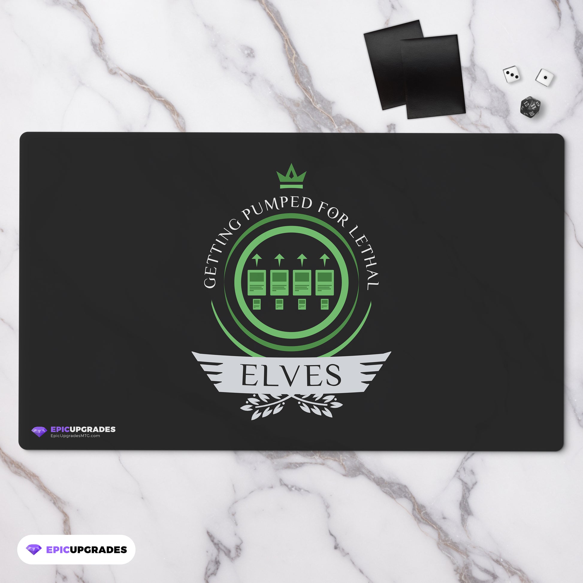 Playmat - Elves Life V2 Magic the Gathering - epicupgrades