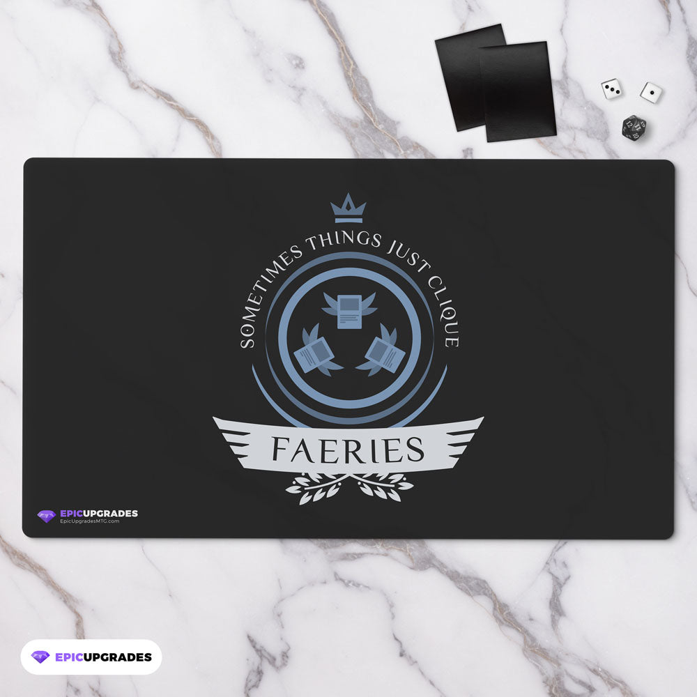 Playmat - Faeries Life V1 Magic the Gathering - epicupgrades