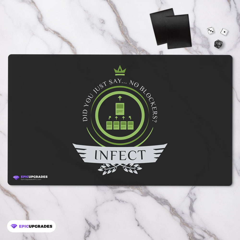 Playmat - Infect Life V1 Magic the Gathering - epicupgrades