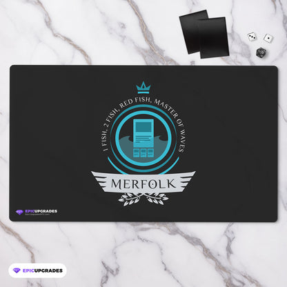 Playmat - Merfolk Life V1 Magic the Gathering - epicupgrades