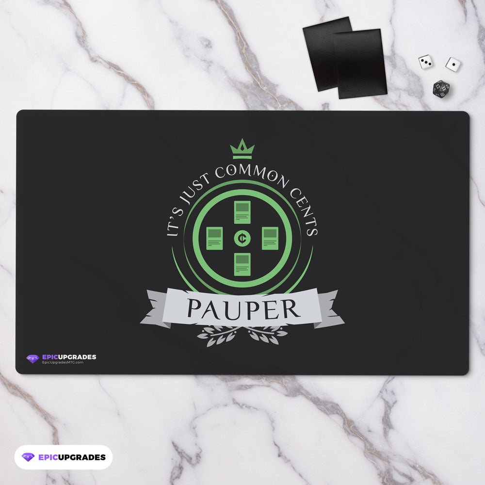 Playmat - Pauper Format Magic the Gathering - epicupgrades