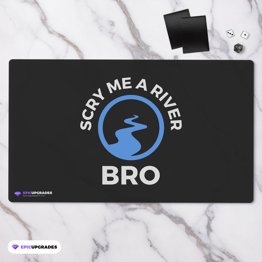 Playmat - Scry me a River Bro Magic the Gathering - epicupgrades