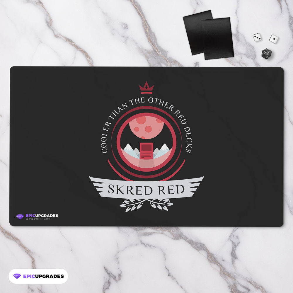 Playmat - Skred Red Life V1 Magic the Gathering - epicupgrades