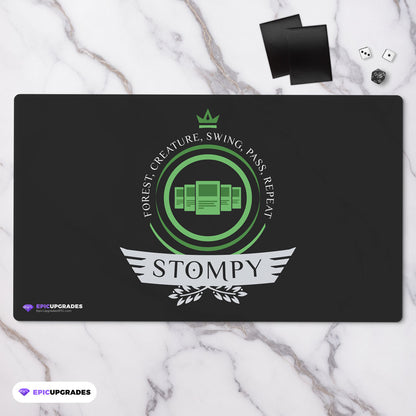 Playmat - Stompy Life Magic the Gathering