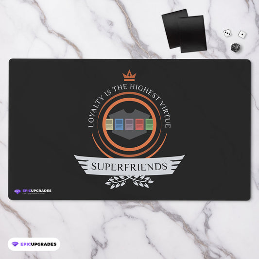Playmat - Superfriends Life Magic the Gathering - epicupgrades