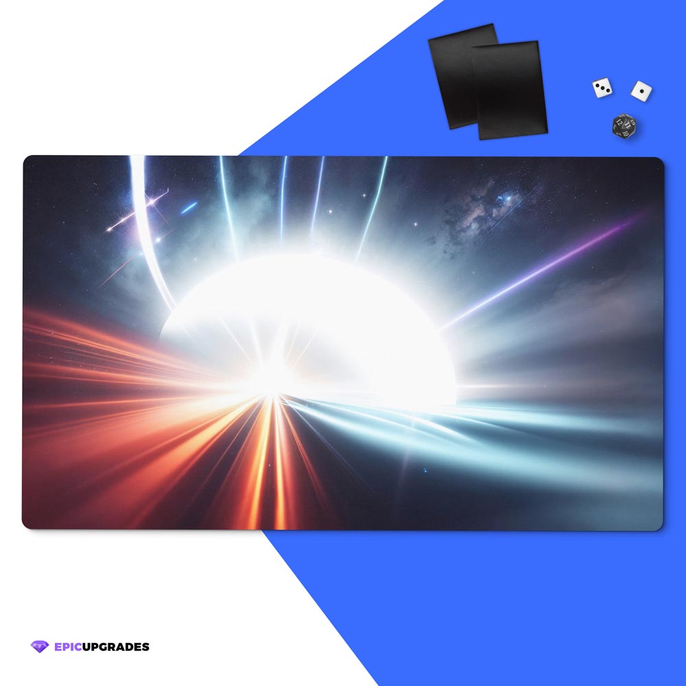 yugioh playmat inspired by mirror force 24" x 14" custom yu-gi-oh card mat for YGO players