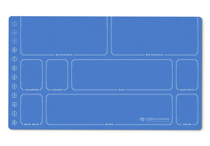 Riftbound Playmat with Zones | 24"x14" Unofficial Minimalist Card Mat | Play Mat Gift for Riftbound Player | 7 Color Options