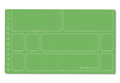 Riftbound Playmat with Zones | 24"x14" Unofficial Minimalist Card Mat | Play Mat Gift for Riftbound Player | 7 Color Options