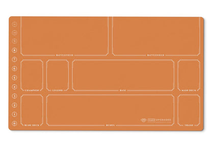 Riftbound Playmat with Zones | 24"x14" Unofficial Minimalist Card Mat | Play Mat Gift for Riftbound Player | 7 Color Options