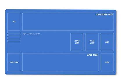 One Piece Playmat for OP TCG Players - 24"x14" Minimal Playmat with Zones - Card Mat Accessories, Card Game Play Mat Gift