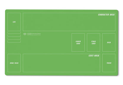 One Piece Playmat for OP TCG Players - 24"x14" Minimal Playmat with Zones - Card Mat Accessories, Card Game Play Mat Gift