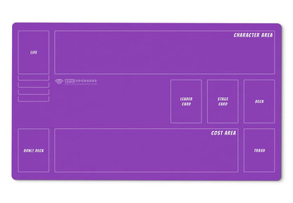 One Piece Playmat for OP TCG Players - 24"x14" Minimal Playmat with Zones - Card Mat Accessories, Card Game Play Mat Gift