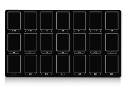 Playmat for TCG Card Pricing | MTG Selling Mat | Pokemon Card Vendor Booth Organizer | Game Store Accessory | Collector Sorting | 7 Colors