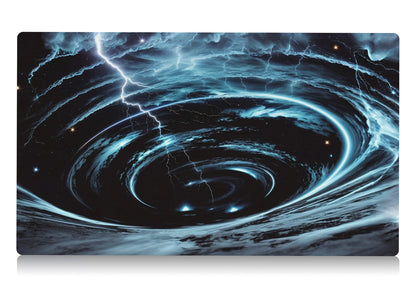 yugioh playmat inspired by mystical space typhoon 24" x 14" custom yu-gi-oh card mat for YGO players