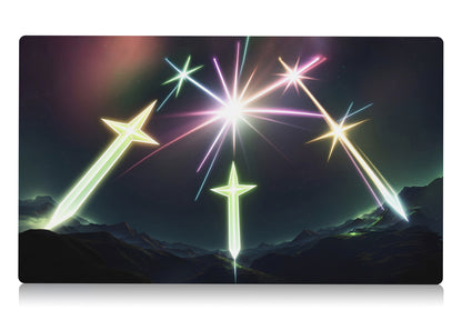 yugioh playmat inspired by swords of revealing light 24" x 14" custom yu-gi-oh card mat for YGO players
