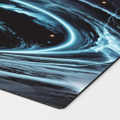 yugioh playmat inspired by mystical space typhoon 24" x 14" custom yu-gi-oh card mat for YGO players