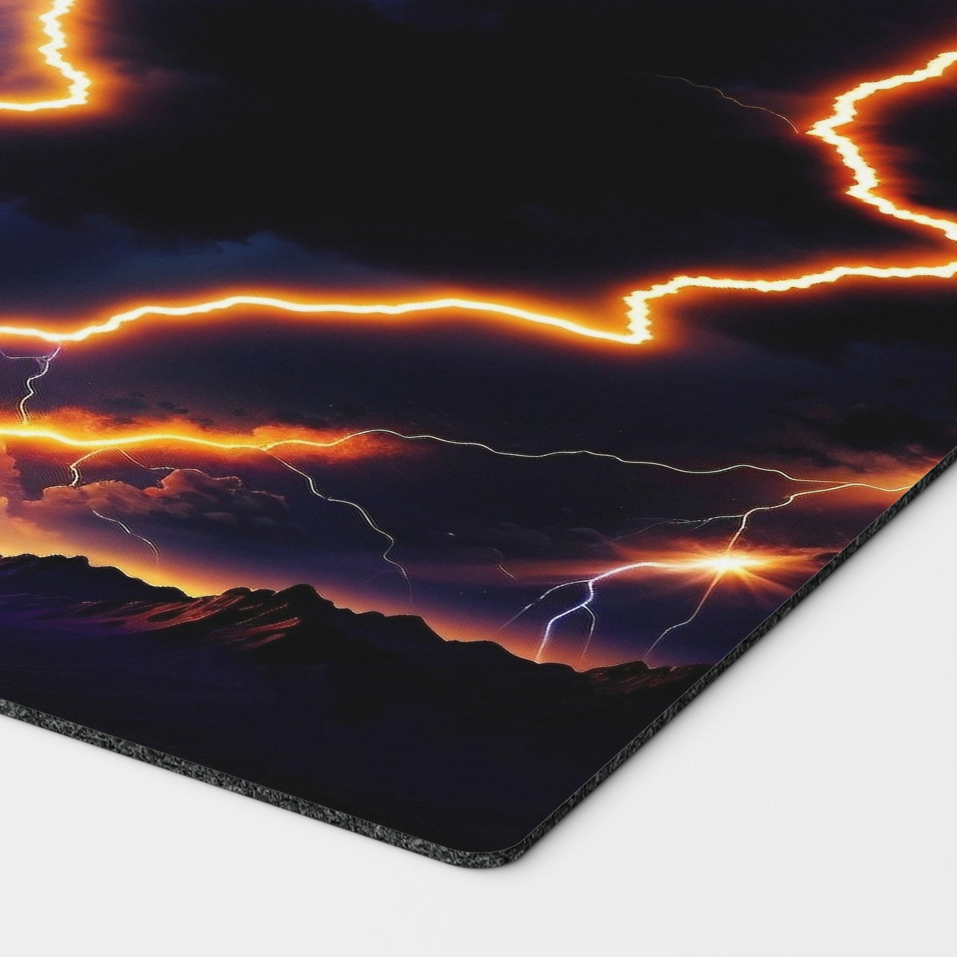 yugioh playmat inspired by raigeki 24" x 14" custom yu-gi-oh card mat for YGO players
