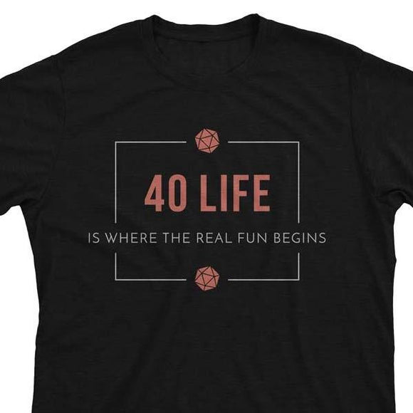40 Life EDH - Magic the Gathering Unisex T-Shirt - epicupgrades